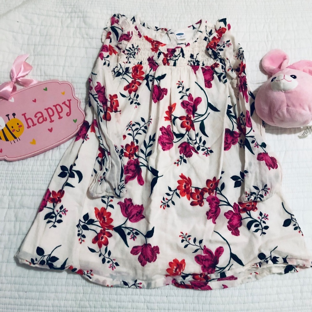 Toddler Girls floral dress 4T